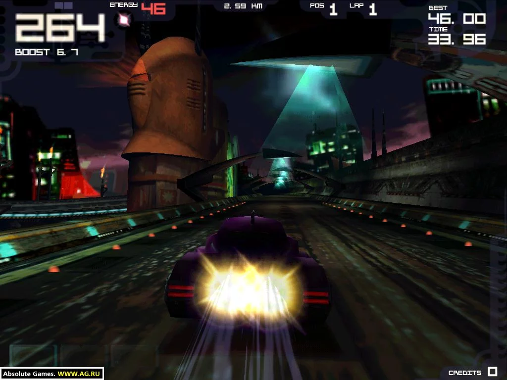 Изображение игры: Space Haste