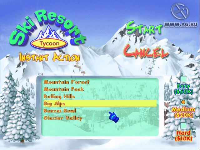 Изображение игры: Ski Resort Tycoon