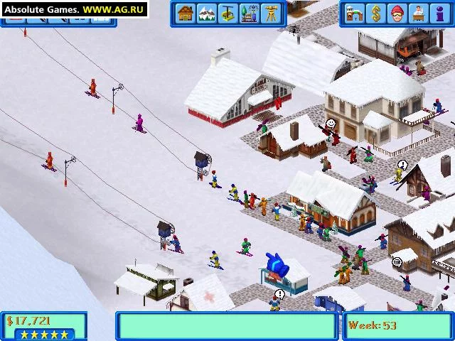 Изображение игры: Ski Resort Tycoon