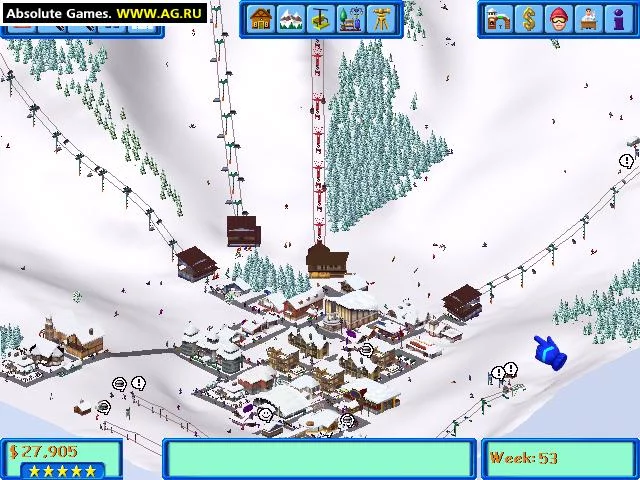 Изображение игры: Ski Resort Tycoon