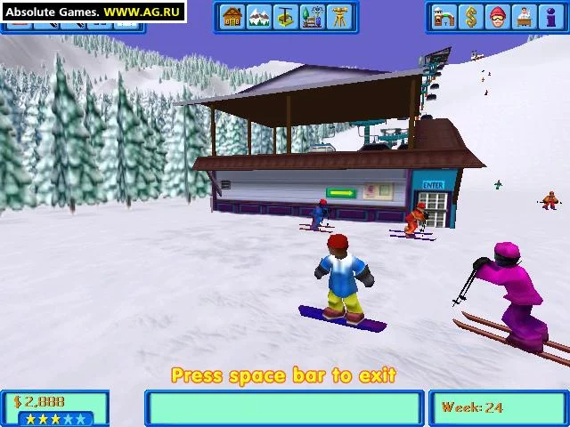 Изображение игры: Ski Resort Tycoon