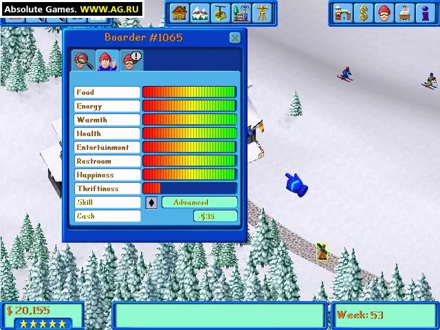 Изображение игры: Ski Resort Tycoon