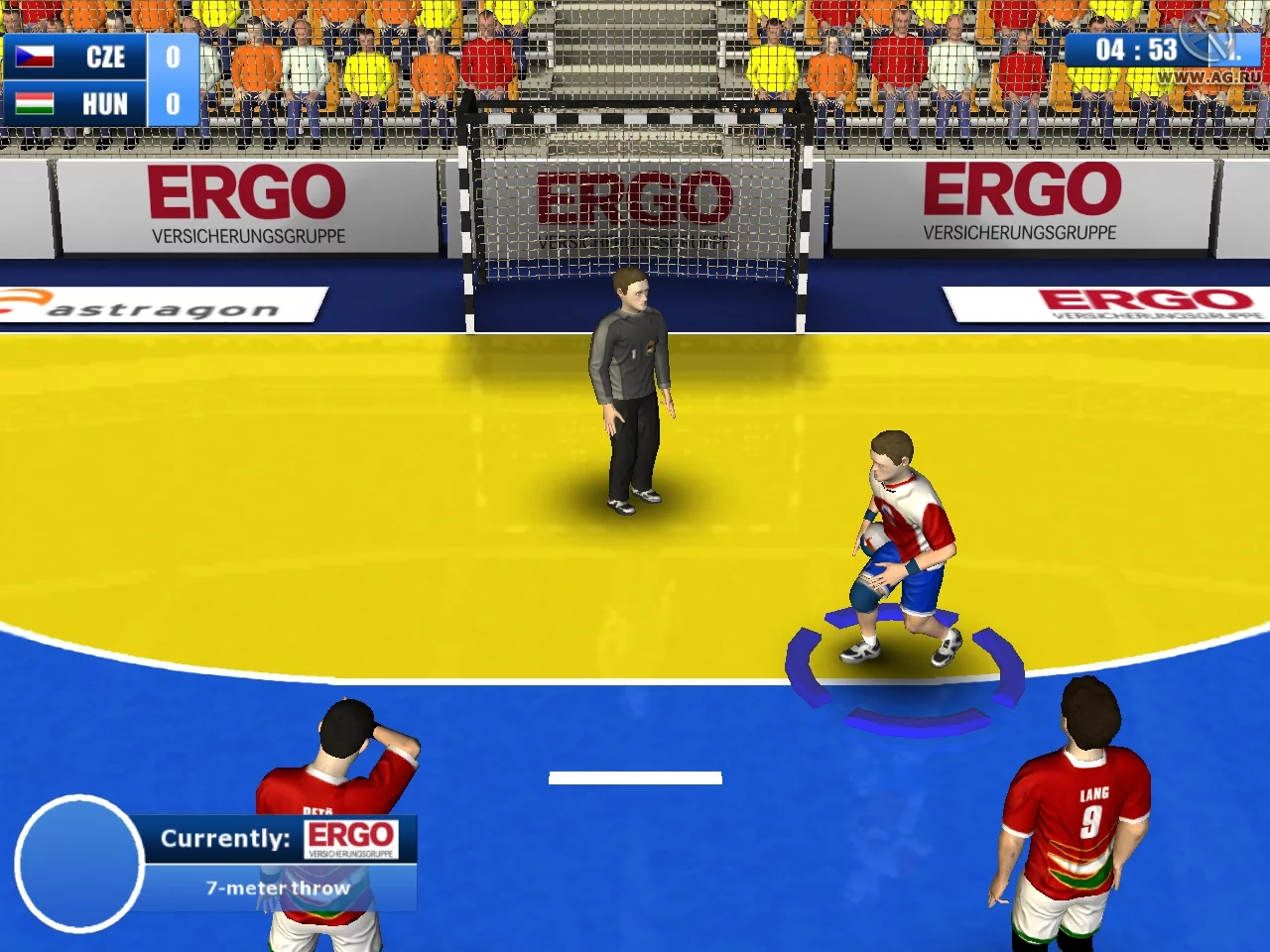 Изображение игры: Handball Simulator: European Tournament 2010