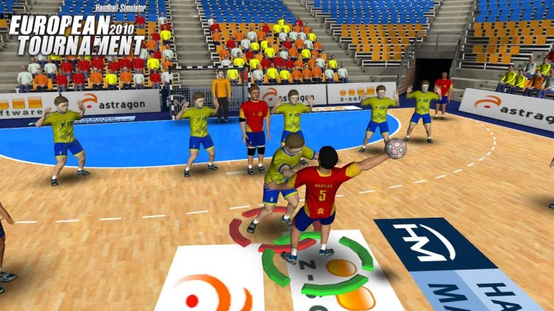 Изображение игры: Handball Simulator: European Tournament 2010