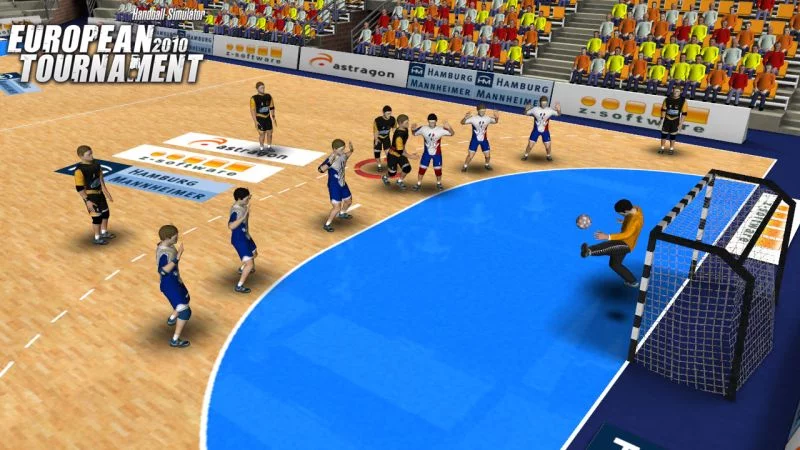 Изображение игры: Handball Simulator: European Tournament 2010
