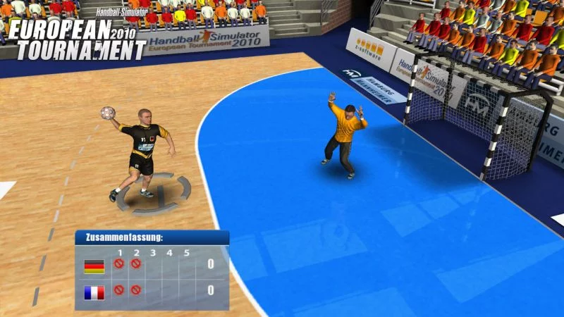 Изображение игры: Handball Simulator: European Tournament 2010