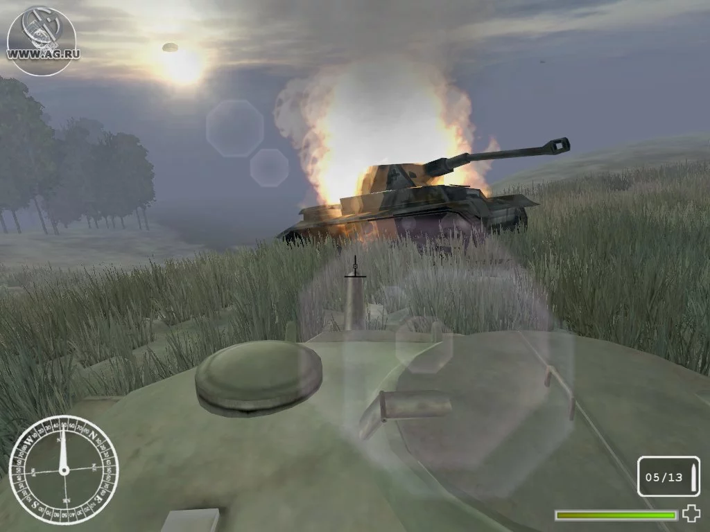 Изображение игры: World War II Tank Commander