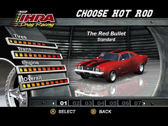 Изображение игры: IHRA Drag Racing: Sportsman Edition