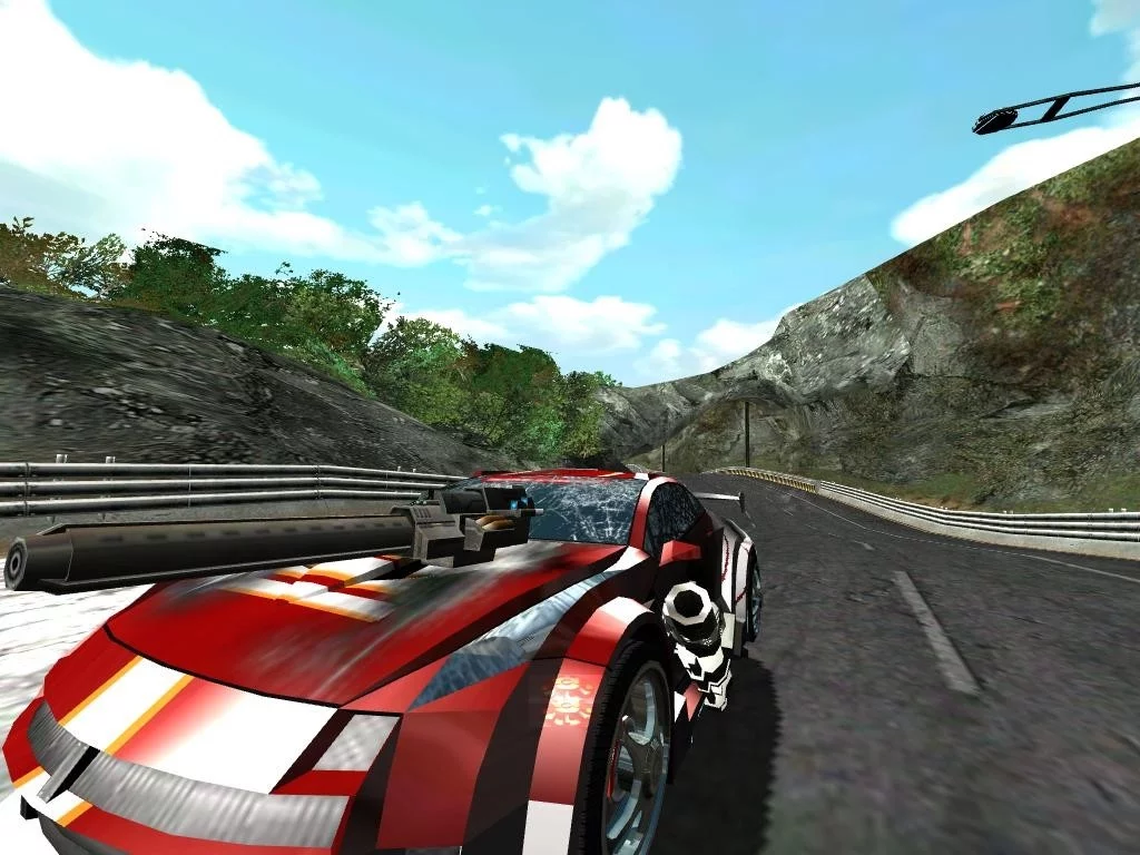 Изображение игры: Upshift StrikeRacer