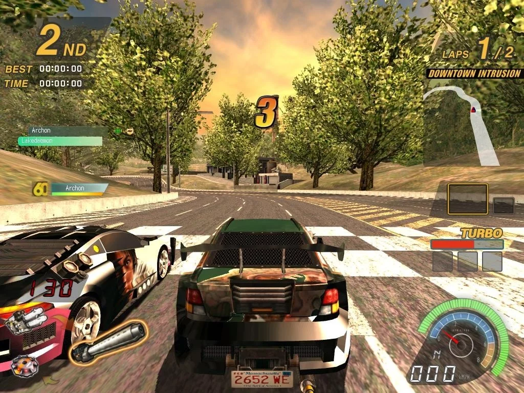 Изображение игры: Upshift StrikeRacer