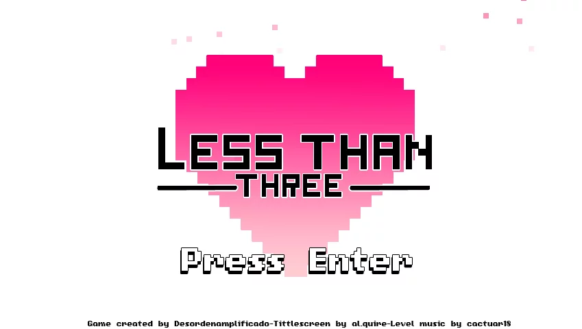Изображение игры: less than three