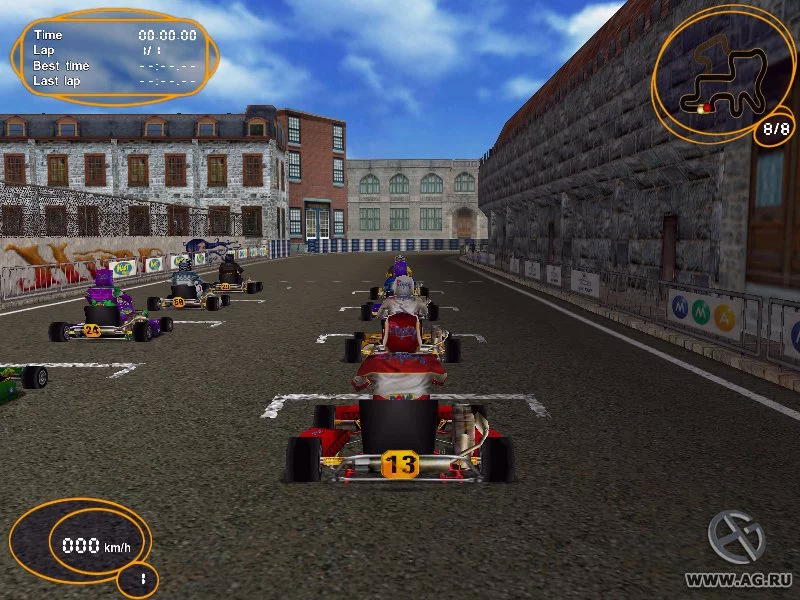 Изображение игры: Open Kart