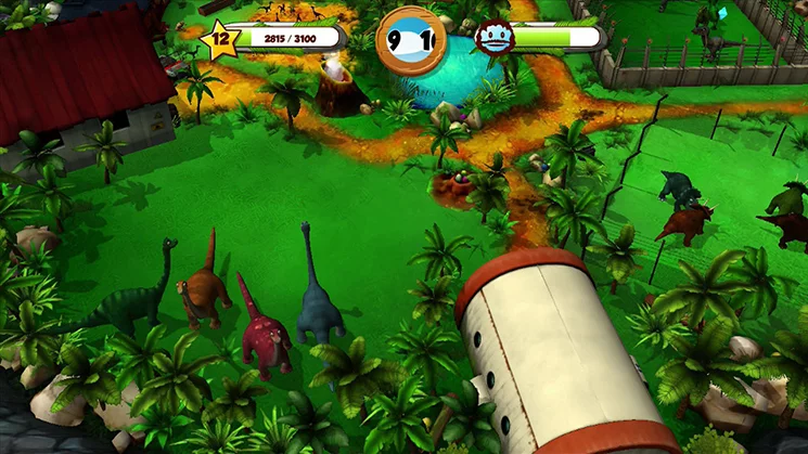 Изображение игры: My Jurassic Farm