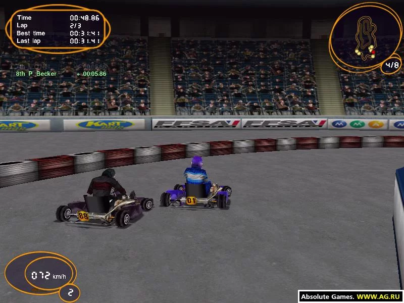Изображение игры: Open Kart