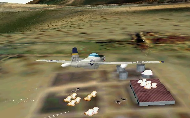 Изображение игры: Sabre Ace: Conflict over Korea