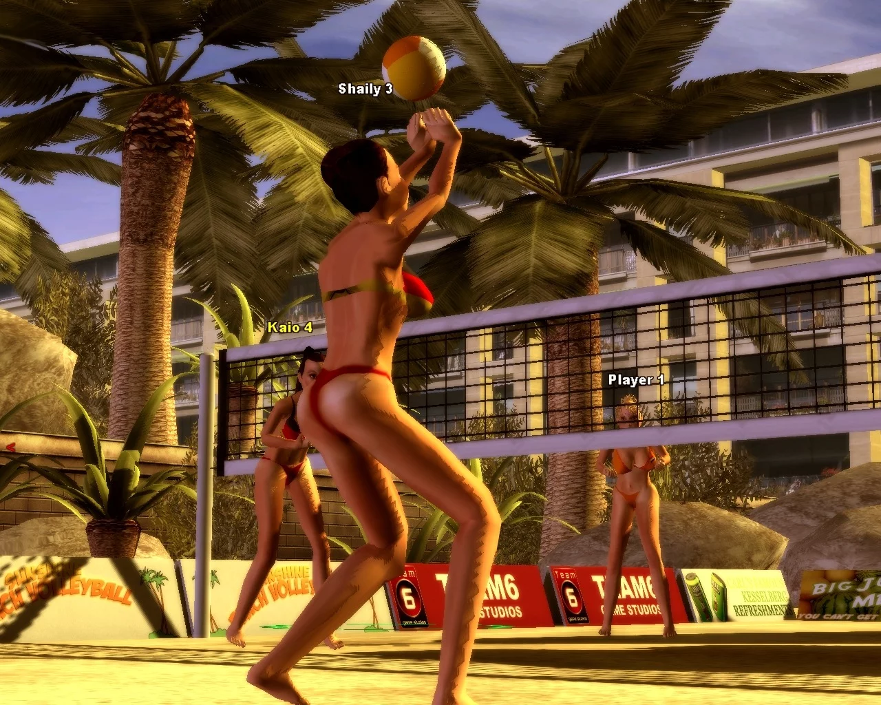 Изображение игры: Sunshine Beach Volleyball