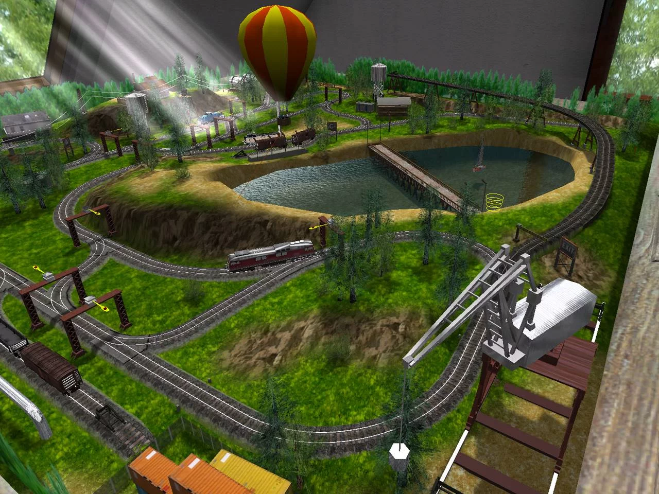 Изображение игры: Rail Runner 3D