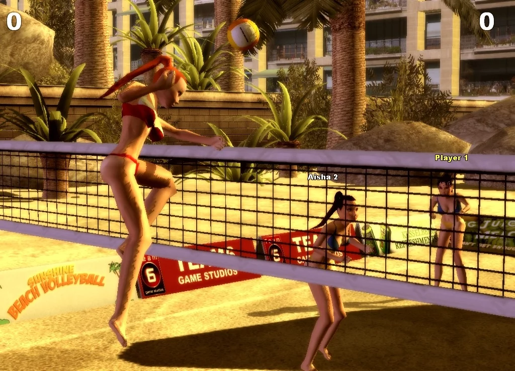 Изображение игры: Sunshine Beach Volleyball