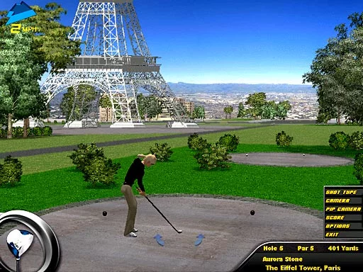 Изображение игры: Impossible Golf: Worldwide Fantasy Tour