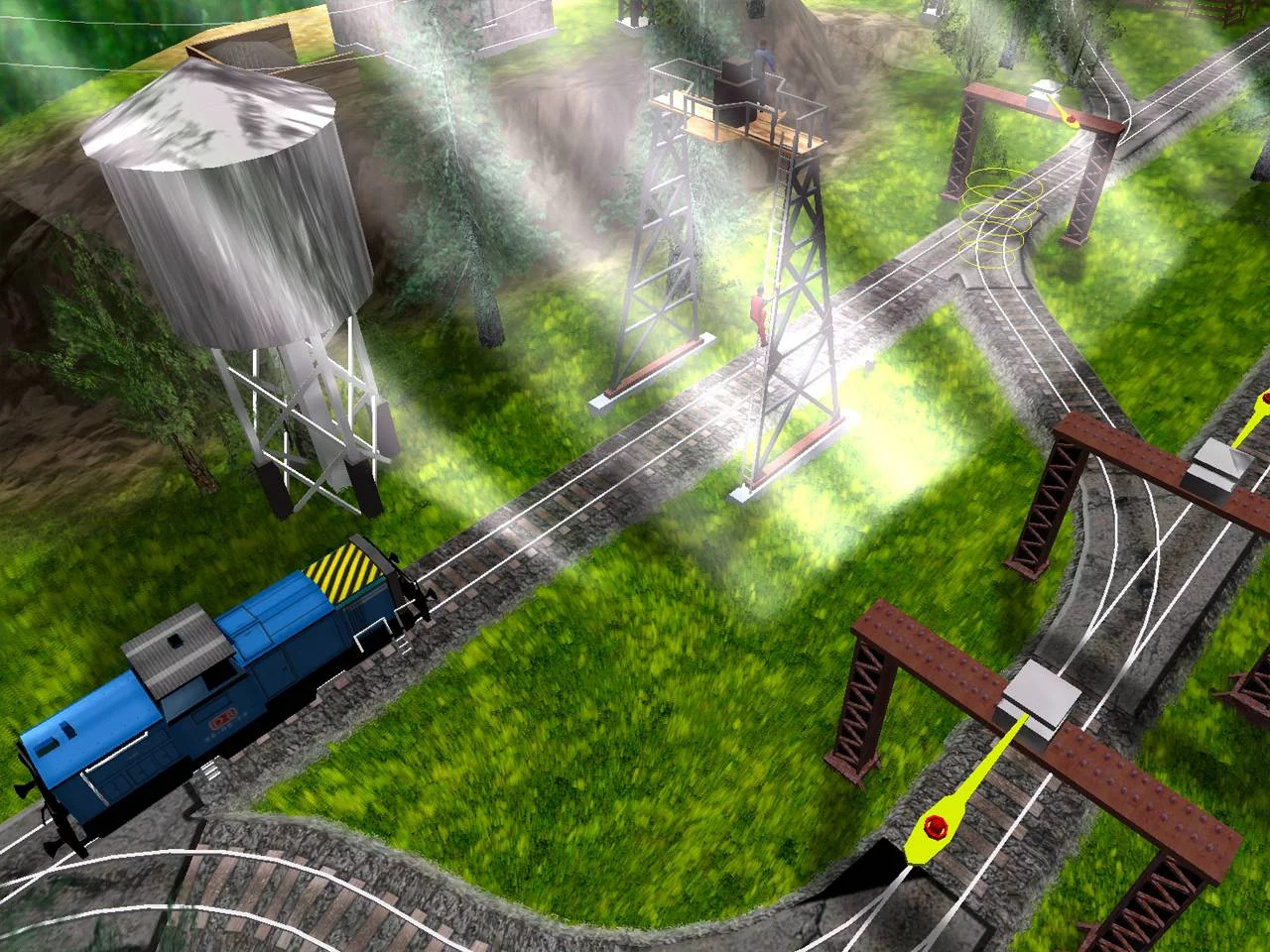 Изображение игры: Rail Runner 3D