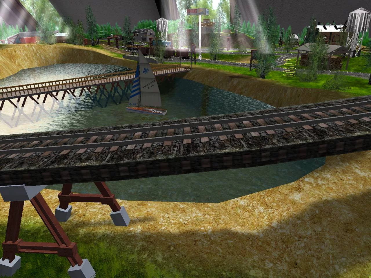 Изображение игры: Rail Runner 3D