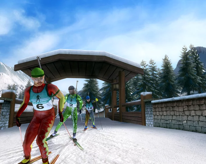 Изображение игры: RTL Biathlon 2007
