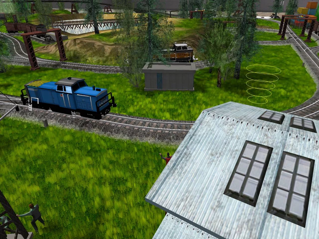 Изображение игры: Rail Runner 3D
