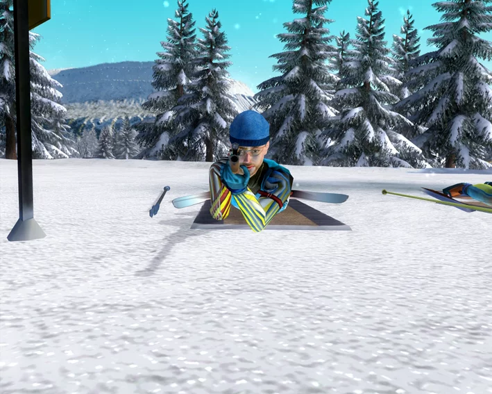 Изображение игры: RTL Biathlon 2007