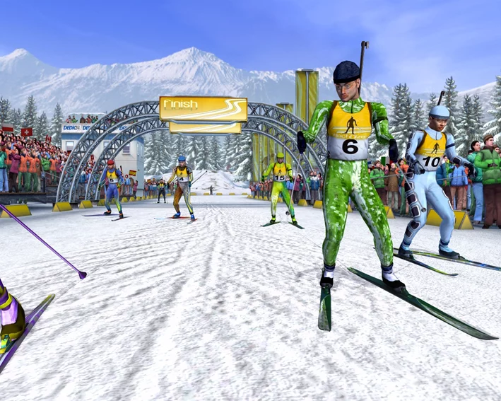 Изображение игры: RTL Biathlon 2007
