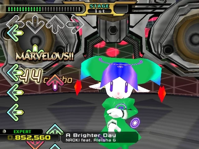 Изображение игры: DanceDanceRevolution X2