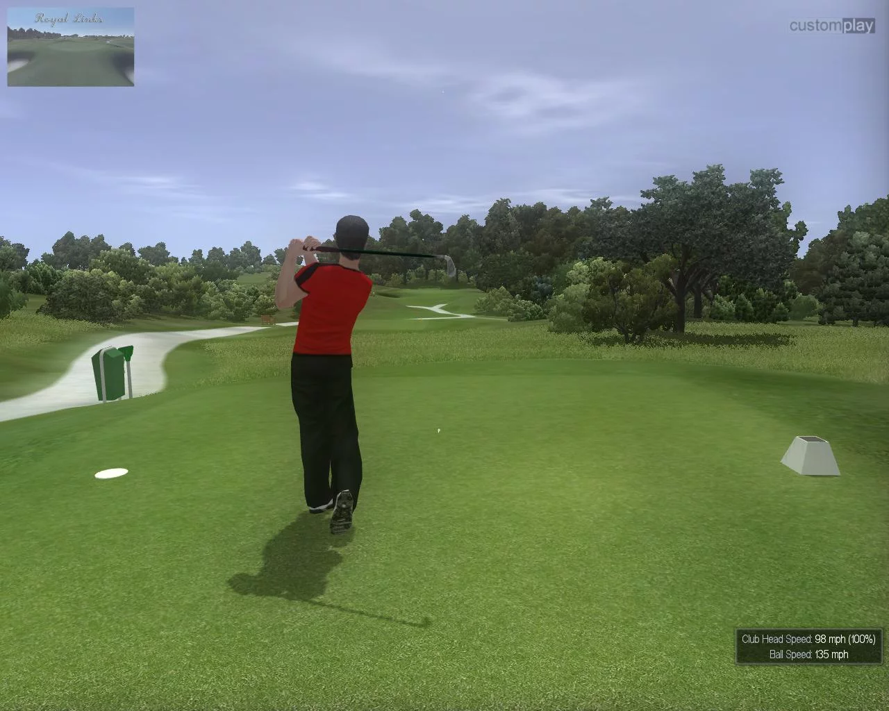 Изображение игры: CustomPlay Golf 2010