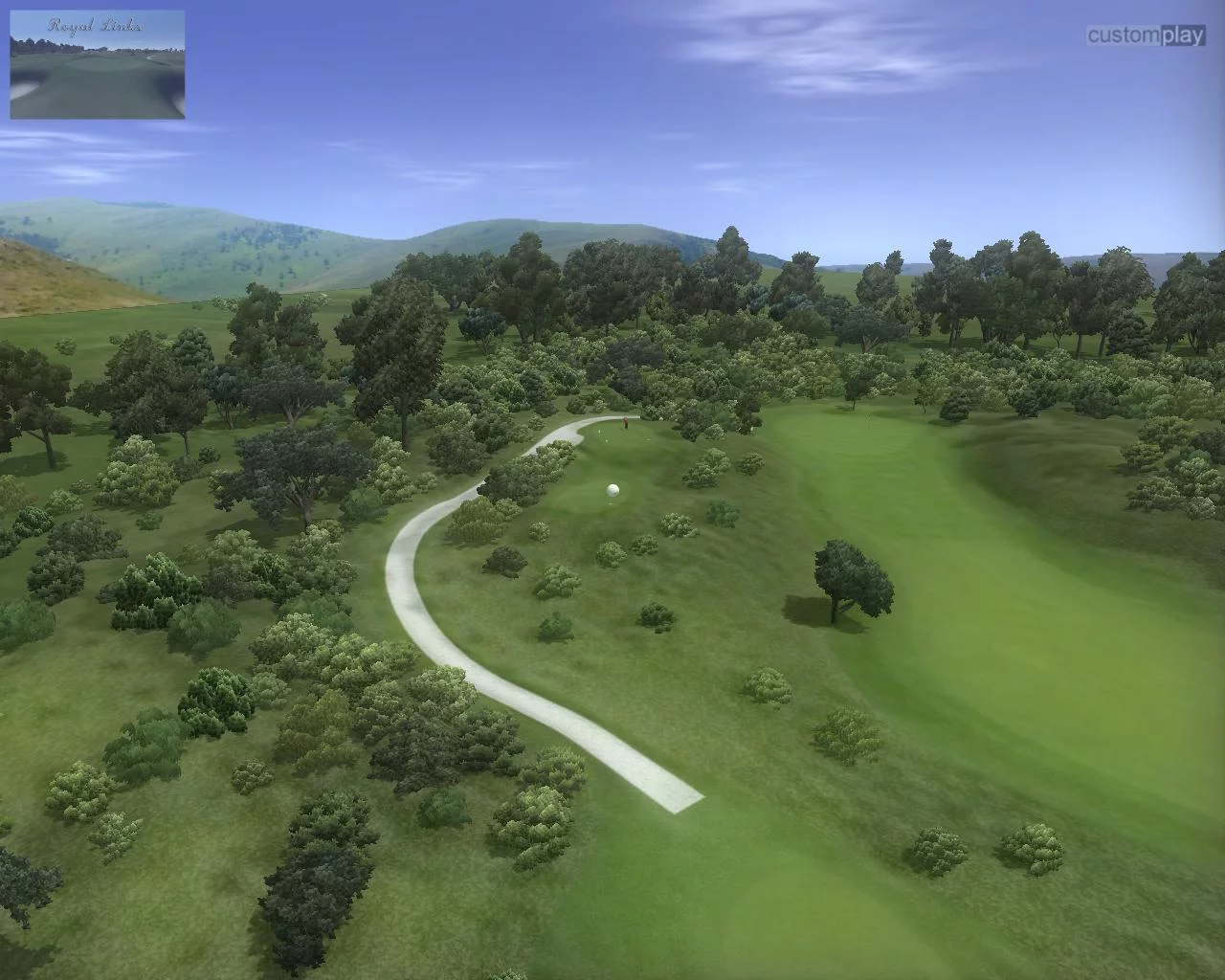 Изображение игры: CustomPlay Golf 2010