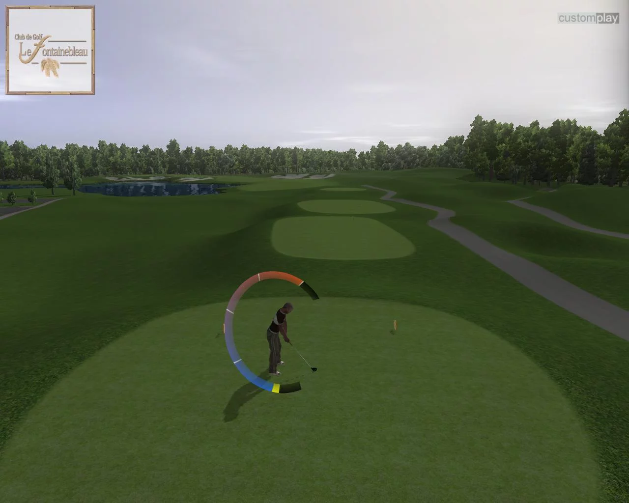 Изображение игры: CustomPlay Golf 2010
