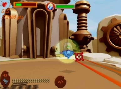Изображение игры: Chicken Blaster