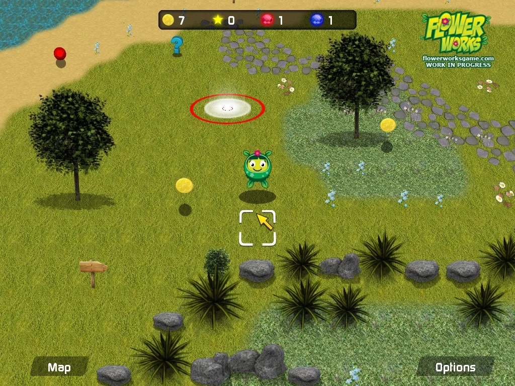 Изображение игры: Flowerworks