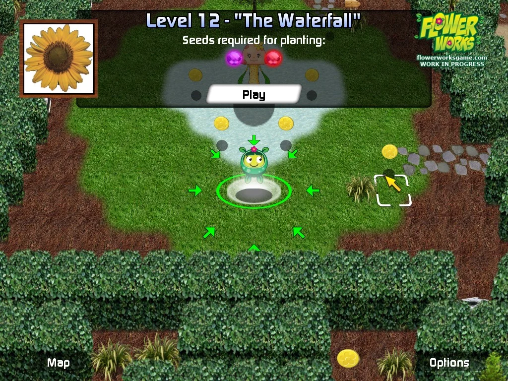 Изображение игры: Flowerworks