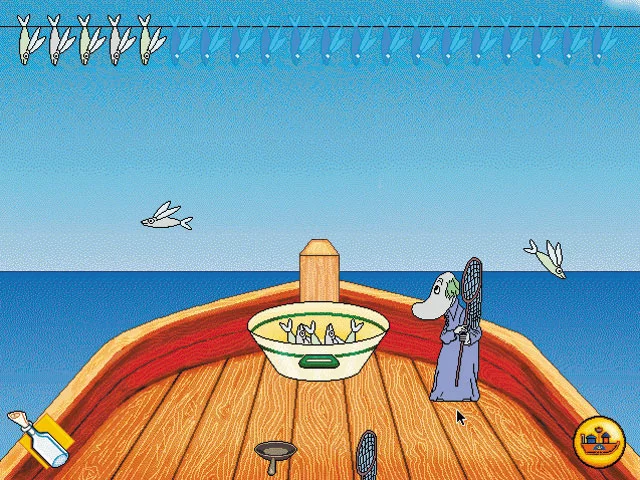 Изображение игры: Moomintrolls: Out at Sea