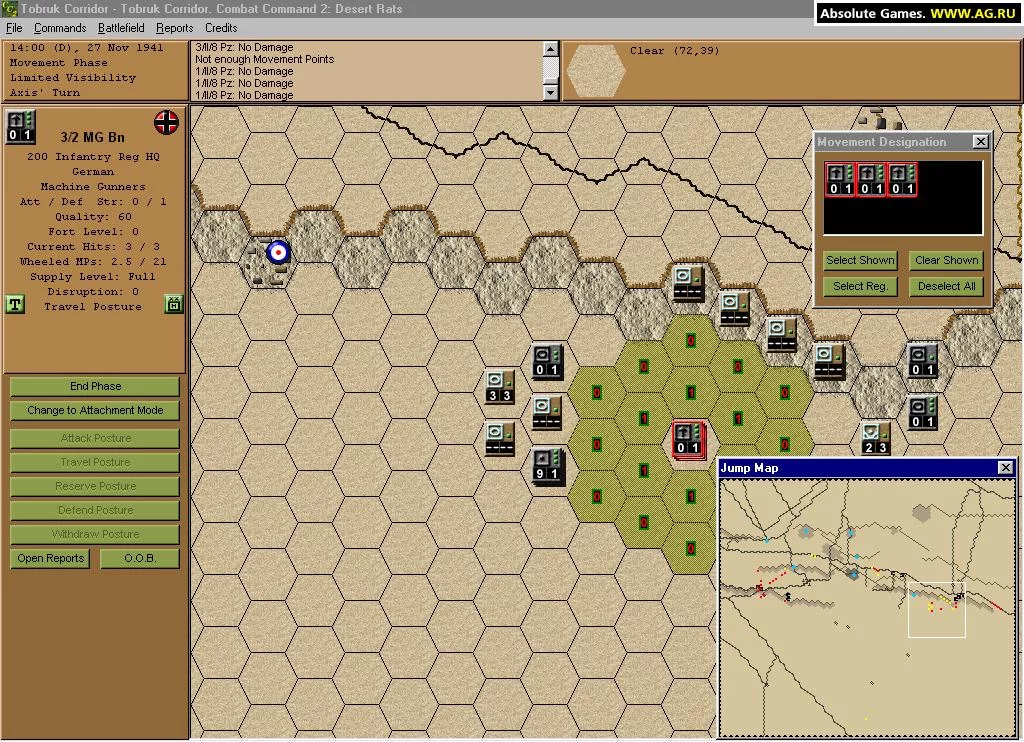 Изображение игры: Combat Command 2: Desert Rats