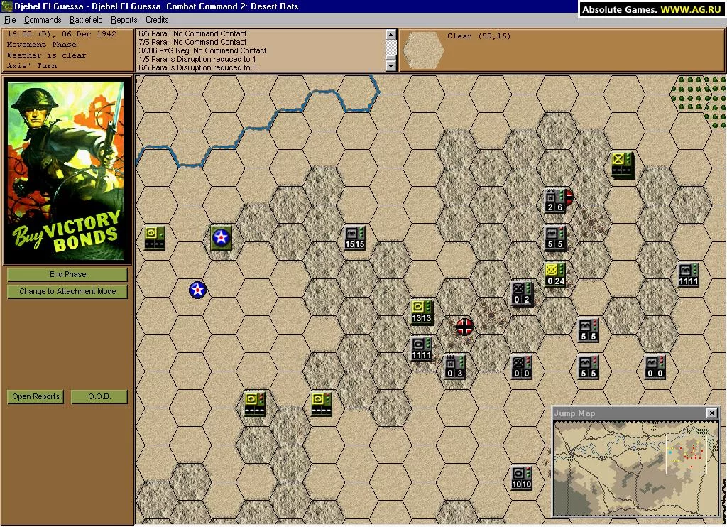Изображение игры: Combat Command 2: Desert Rats