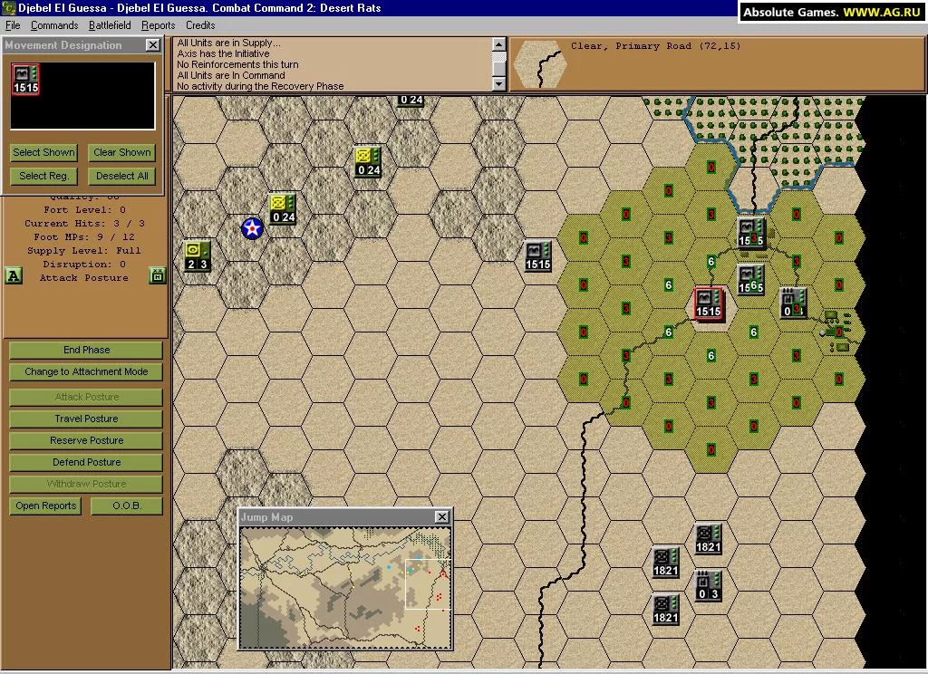 Изображение игры: Combat Command 2: Desert Rats