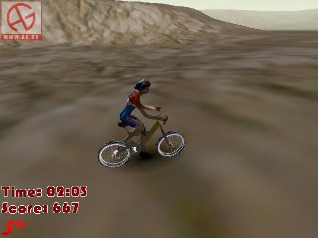 Изображение игры: Extreme Mountain Biking