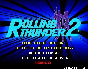 Изображение игры: Rolling Thunder 2 (1991)