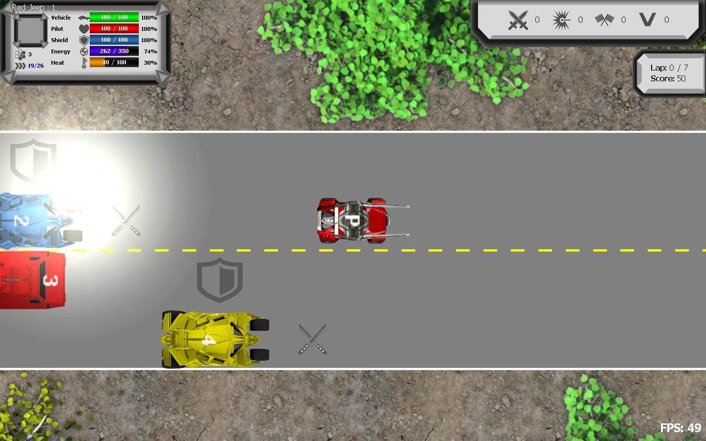 Изображение игры: Wheels Fighter