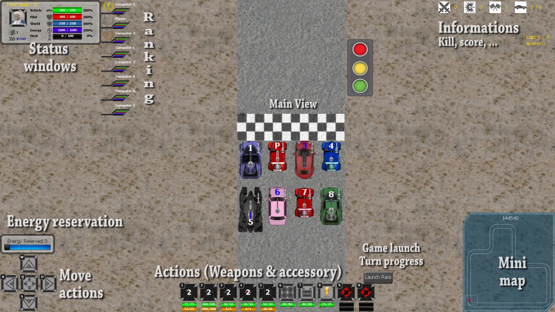 Изображение игры: Wheels Fighter
