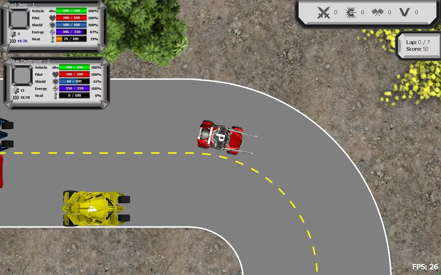 Изображение игры: Wheels Fighter