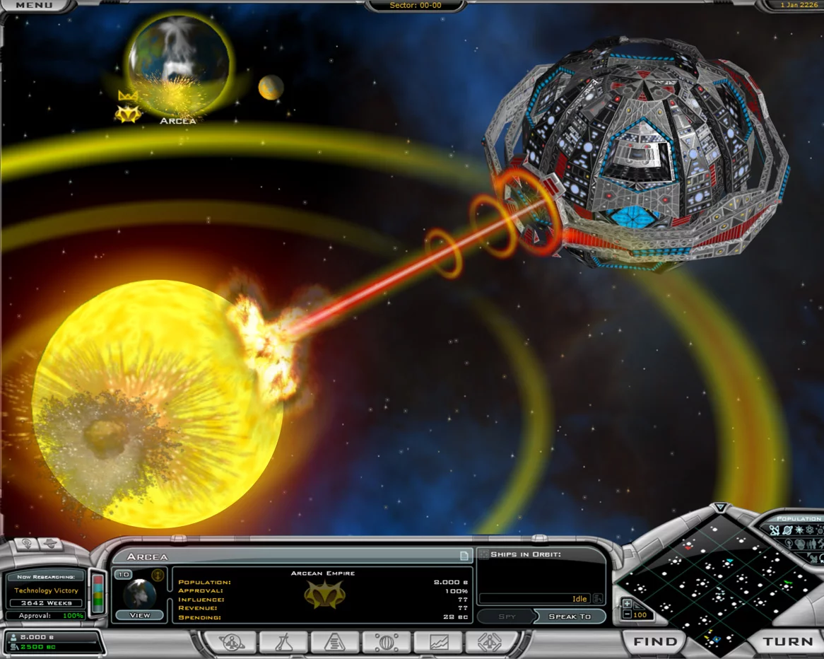 Изображение игры: Galactic Civilizations II: Twilight of the Arnor