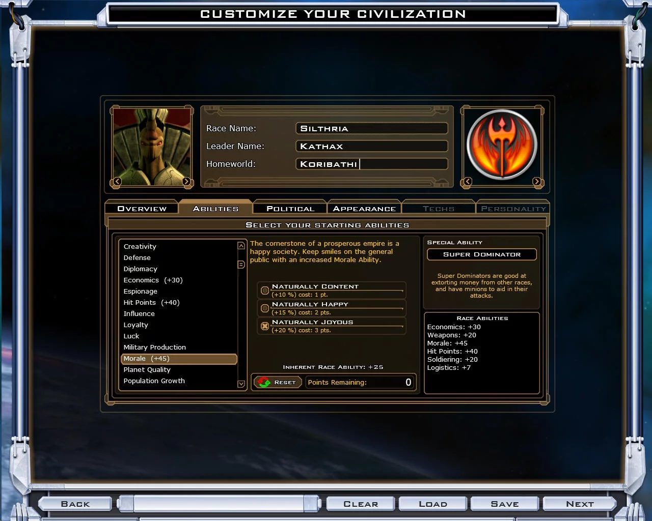 Изображение игры: Galactic Civilizations II: Twilight of the Arnor