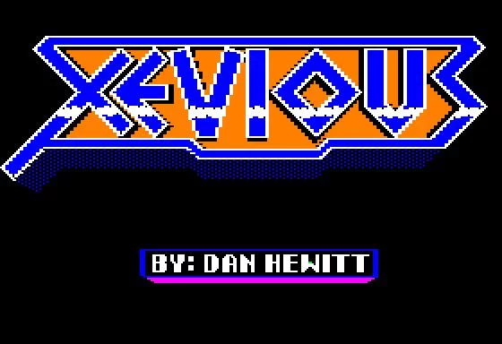 Изображение игры: Xevious (1983)