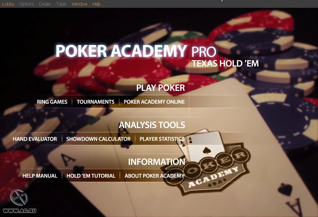 Изображение игры: Poker Academy: Texas Hold'em