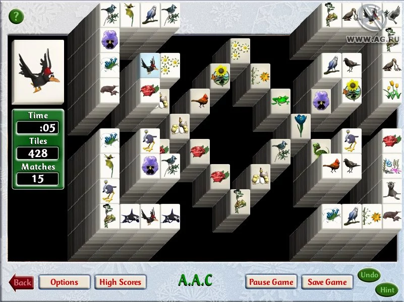 Изображение игры: Mahjong Holidays 2